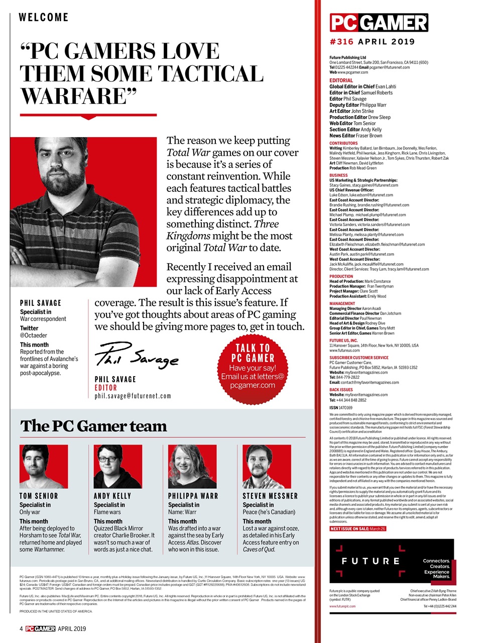 PC Gamer (US Edition) Preview Pages