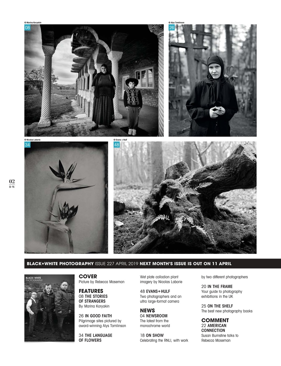 Black+White Photography Preview Pages