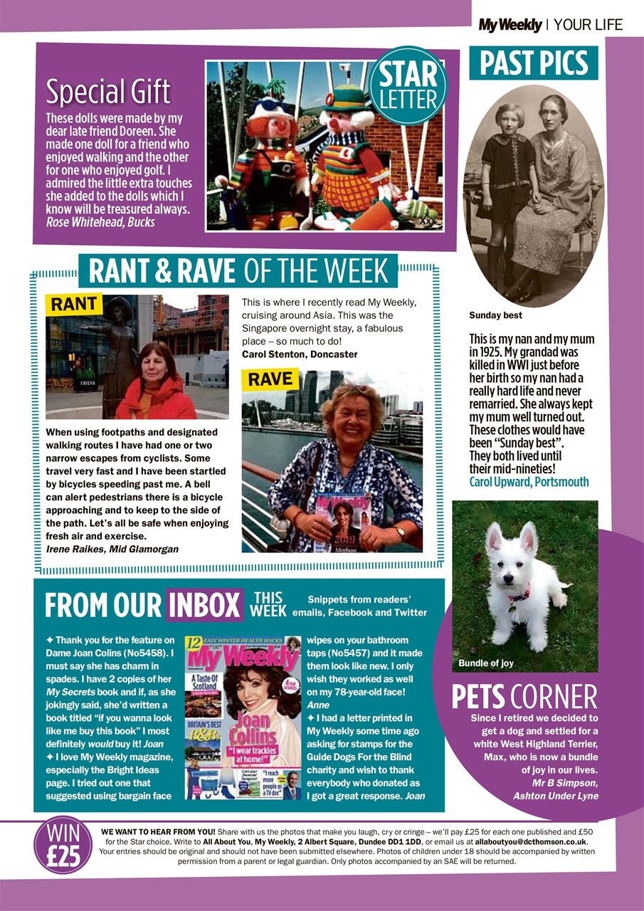 My Weekly Preview Pages