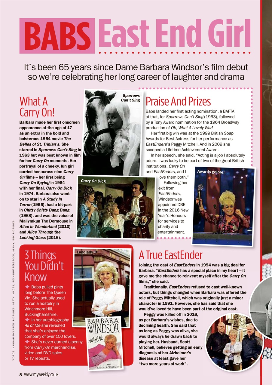 My Weekly Preview Pages