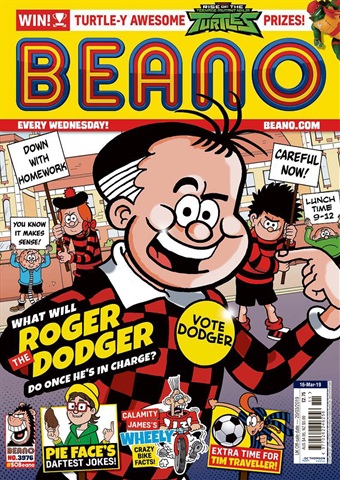 Beano issue 16th March 2019