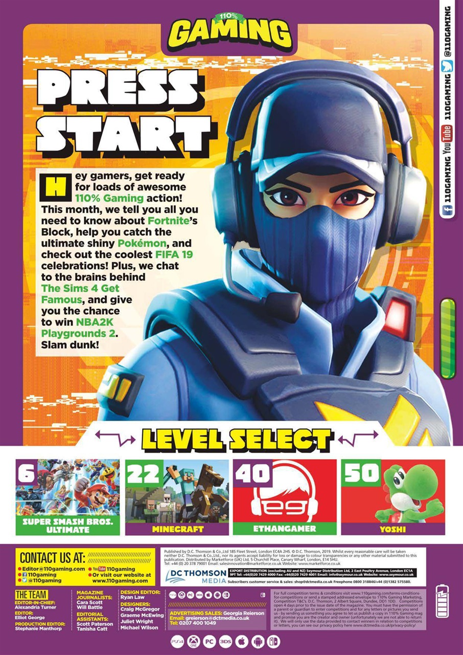 110% Gaming Preview Pages