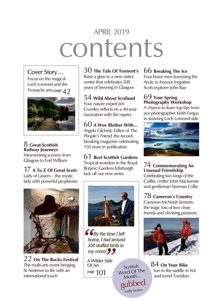 The Scots Magazine Preview Pages