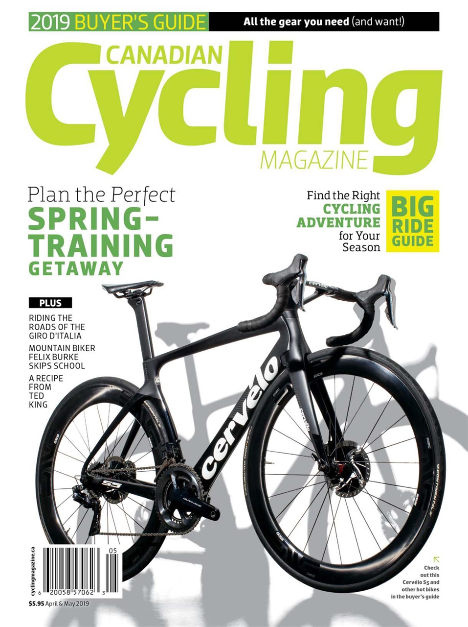 Canadian Cycling Magazine Preview Pages