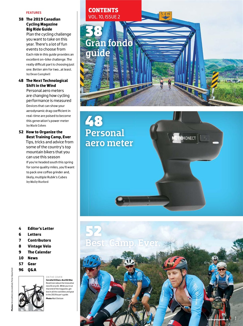 Canadian Cycling Magazine Preview Pages