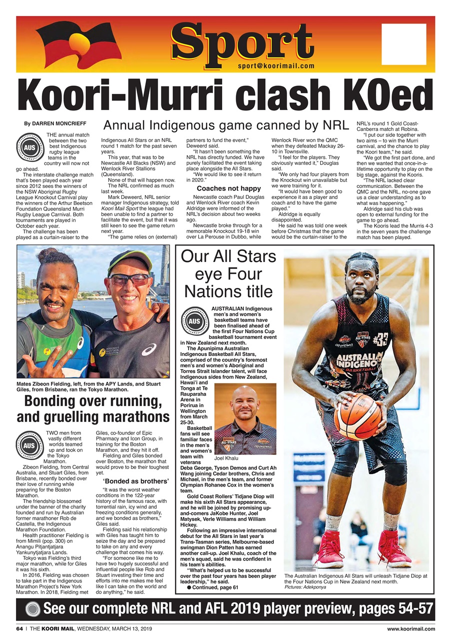 Koori Mail Preview Pages