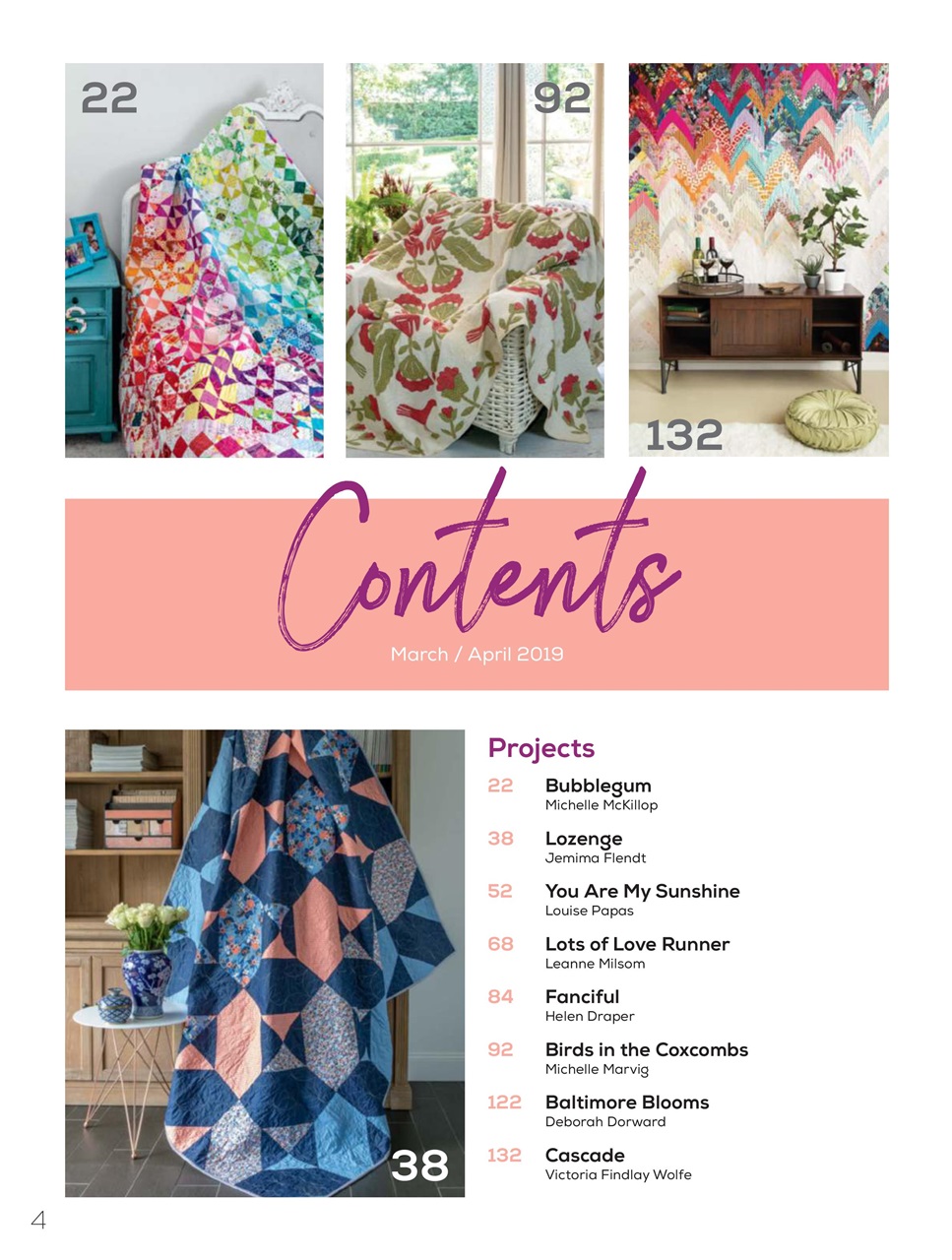 Quilters Companion Preview Pages