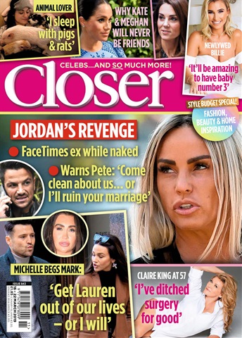 Closer issue 16th March 2019