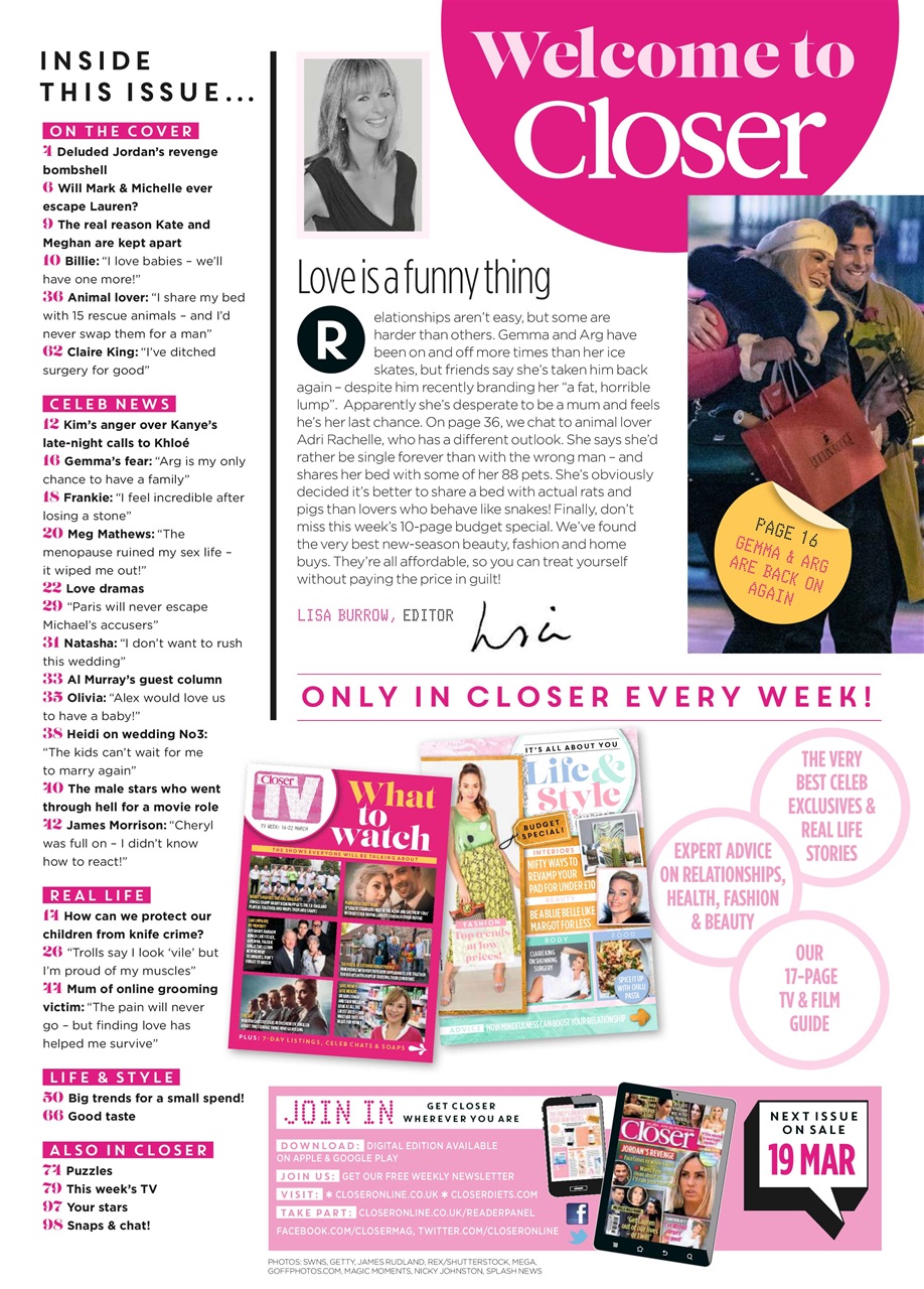 Closer Preview Pages