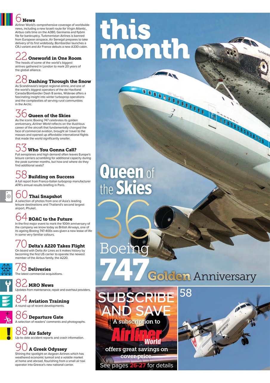 Airliner World Preview Pages