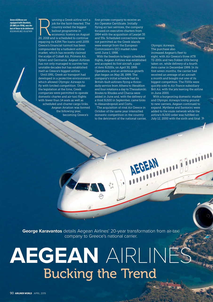 Airliner World Preview Pages