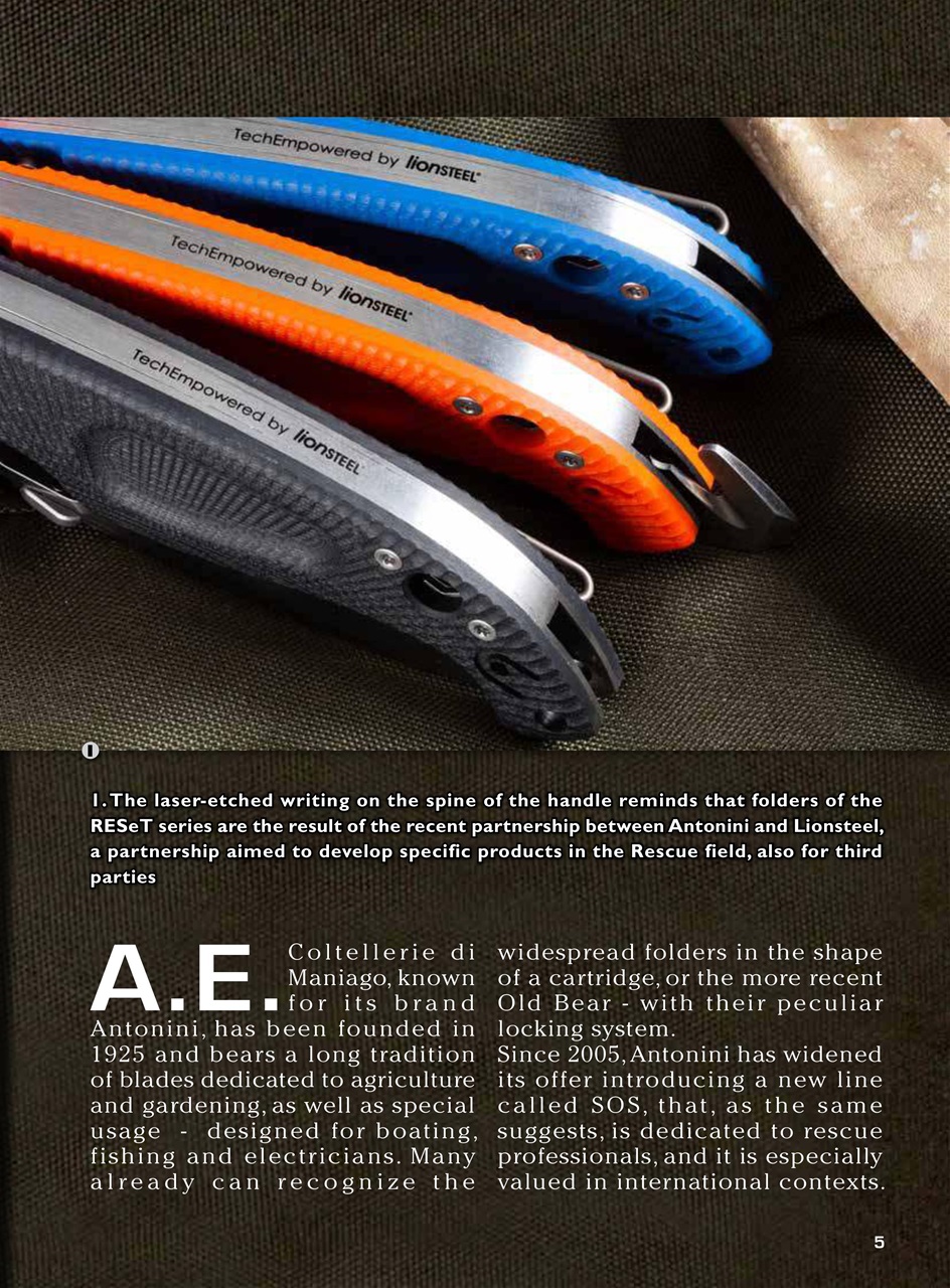 KNIVES INTERNATIONAL Preview Pages