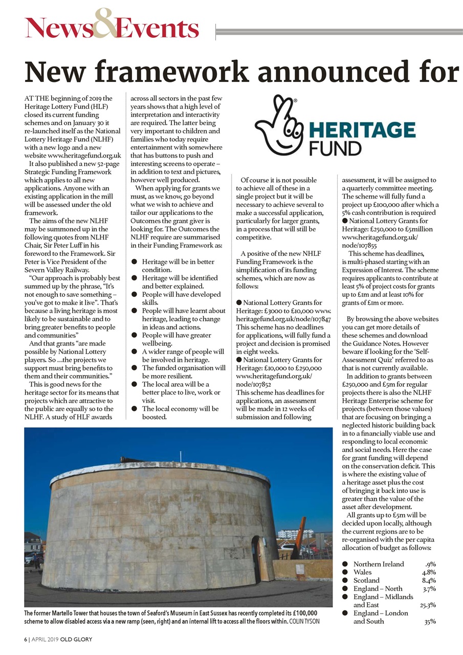 Old Glory Magazine Preview Pages