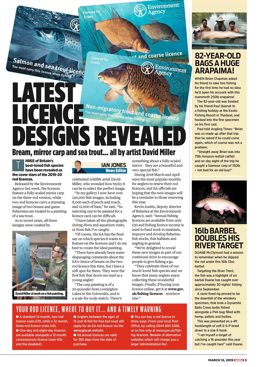 Angling Times Preview Pages