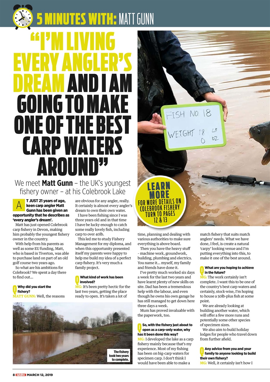 Angling Times Preview Pages