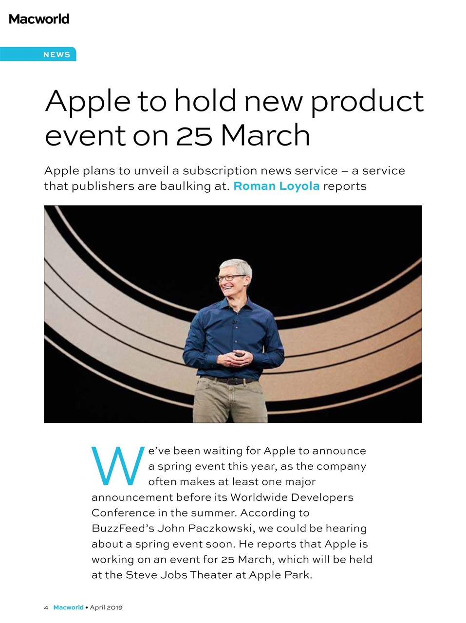 Macworld Preview Pages