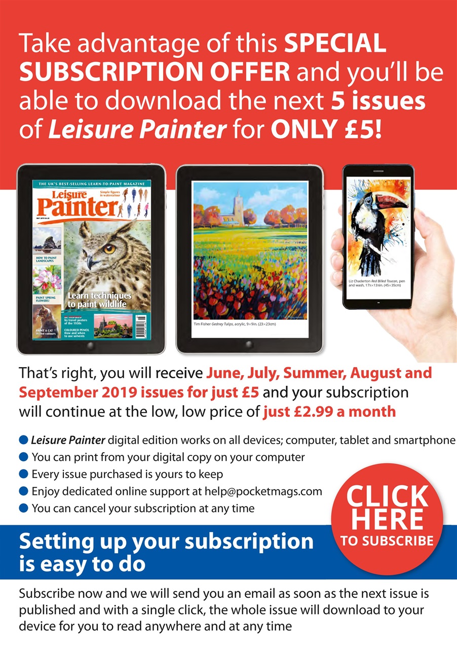 Leisure Painter & The Artist Preview Pages