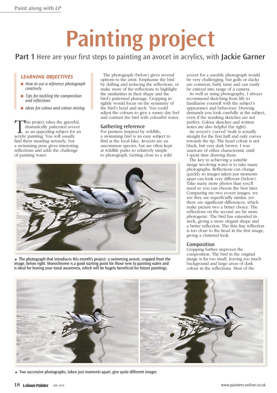 Leisure Painter & The Artist Preview Pages