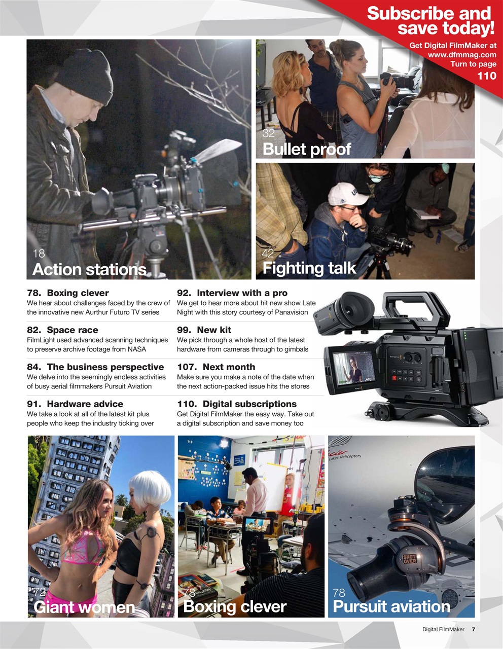 Digital FilmMaker Preview Pages