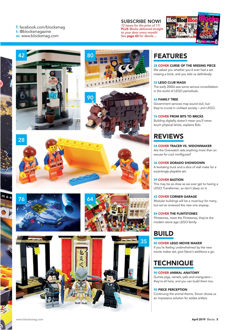Blocks Magazine Preview Pages