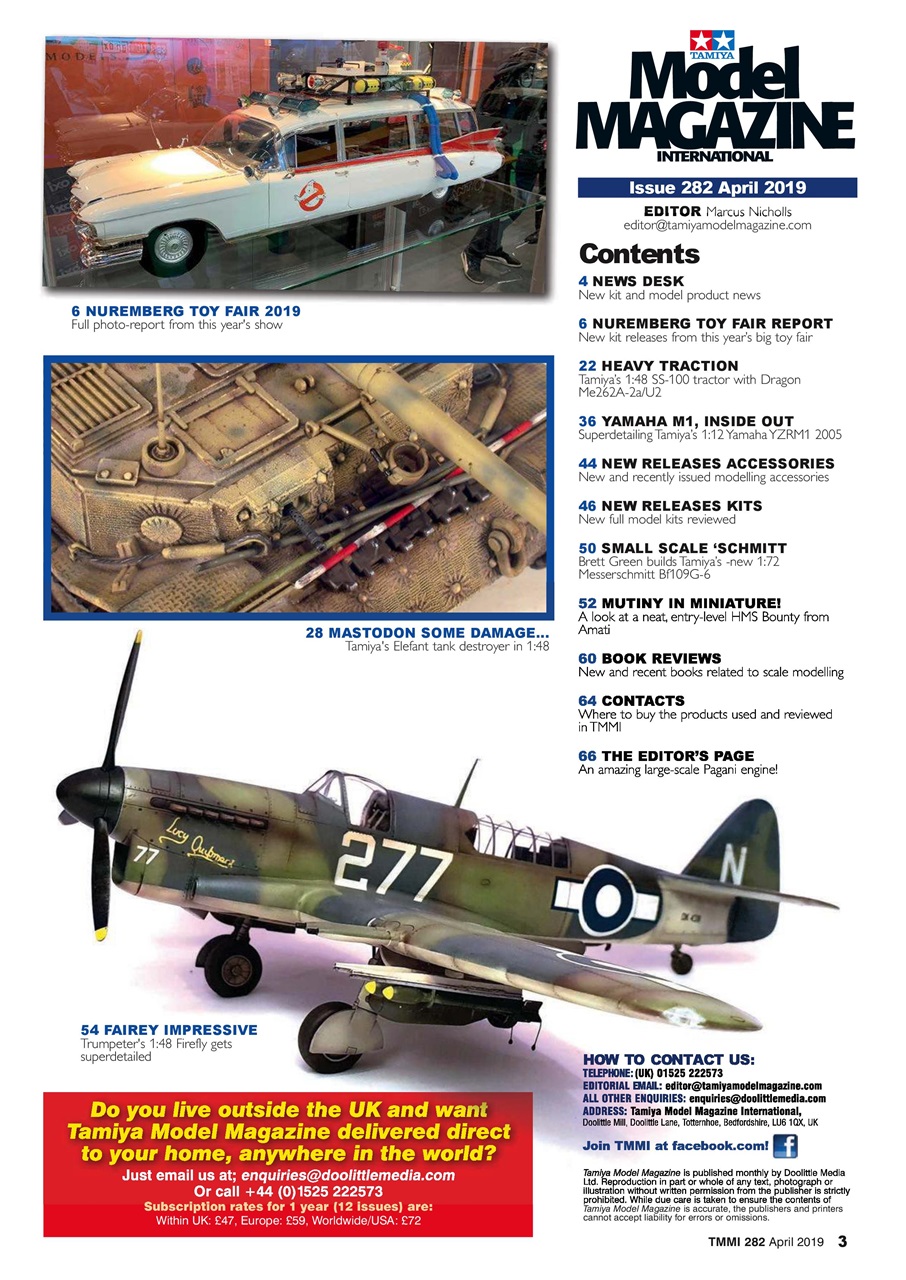 Tamiya Model Magazine Preview Pages