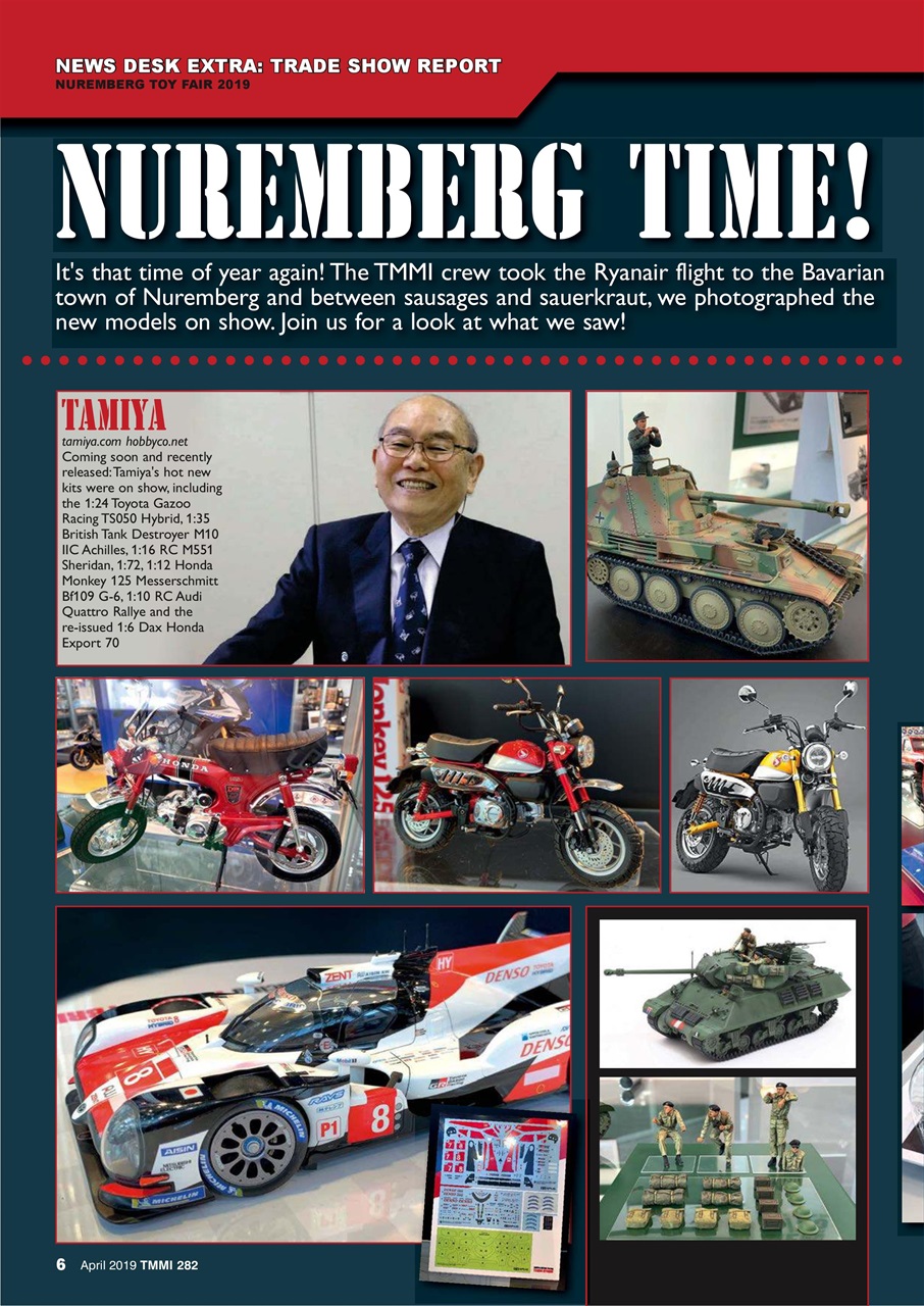 Tamiya Model Magazine Preview Pages
