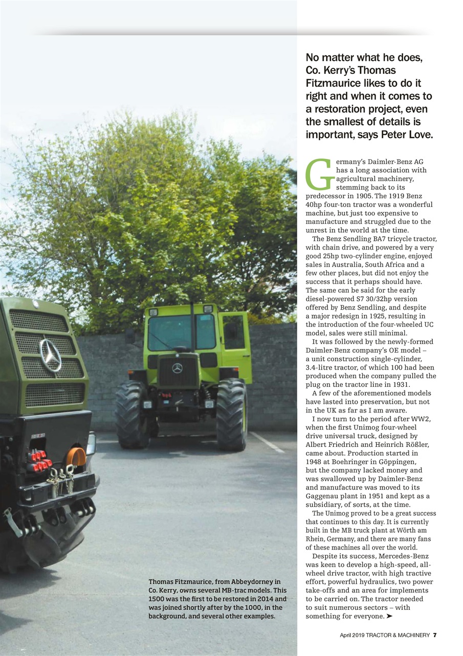Tractor & Machinery Preview Pages