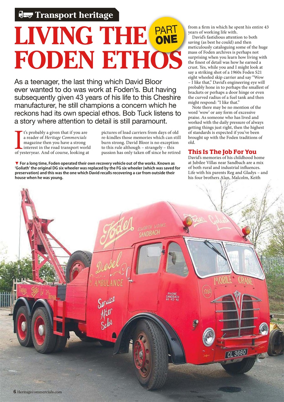 Heritage Commercials Magazine Preview Pages
