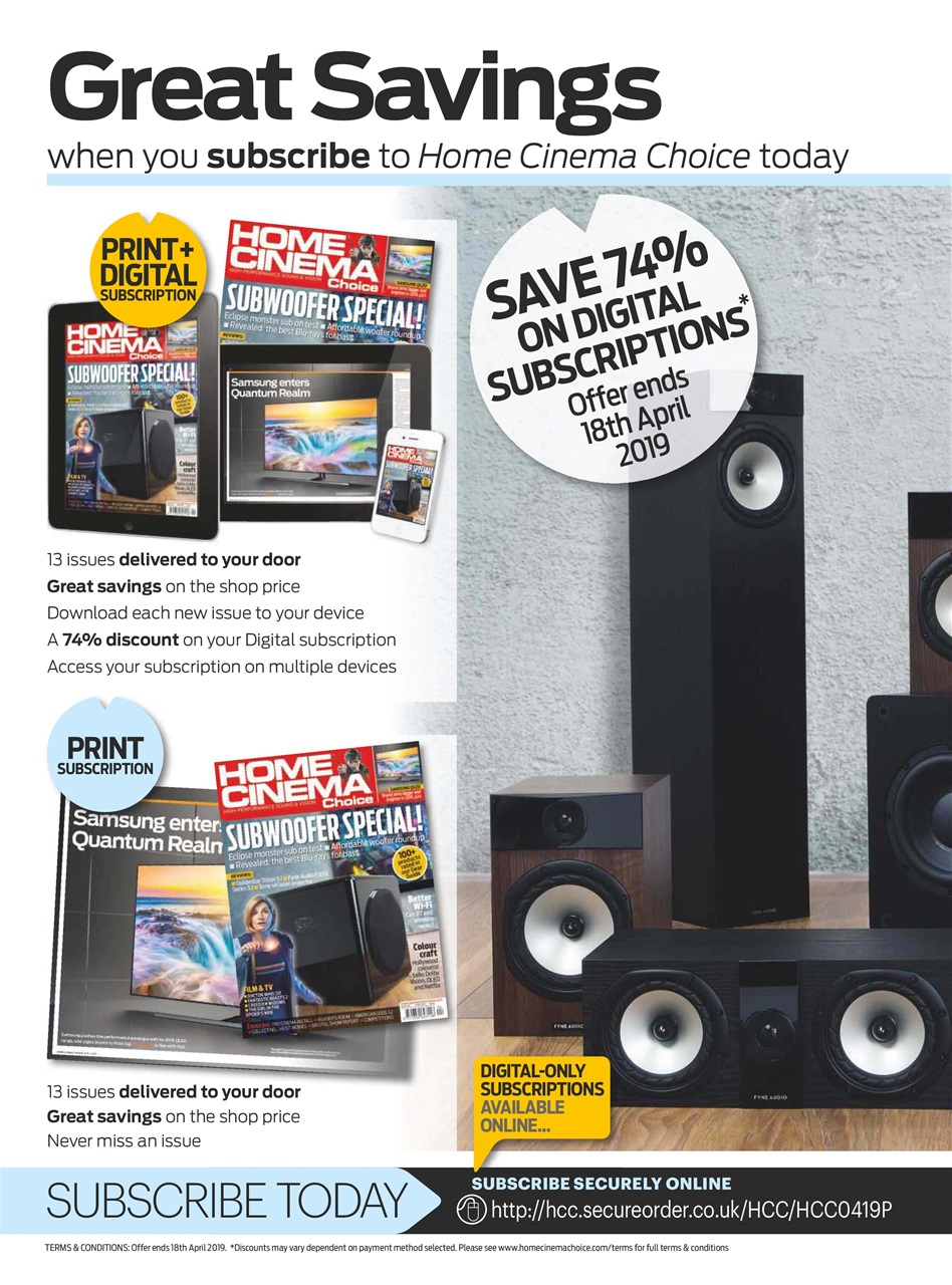 Home Cinema Choice Preview Pages