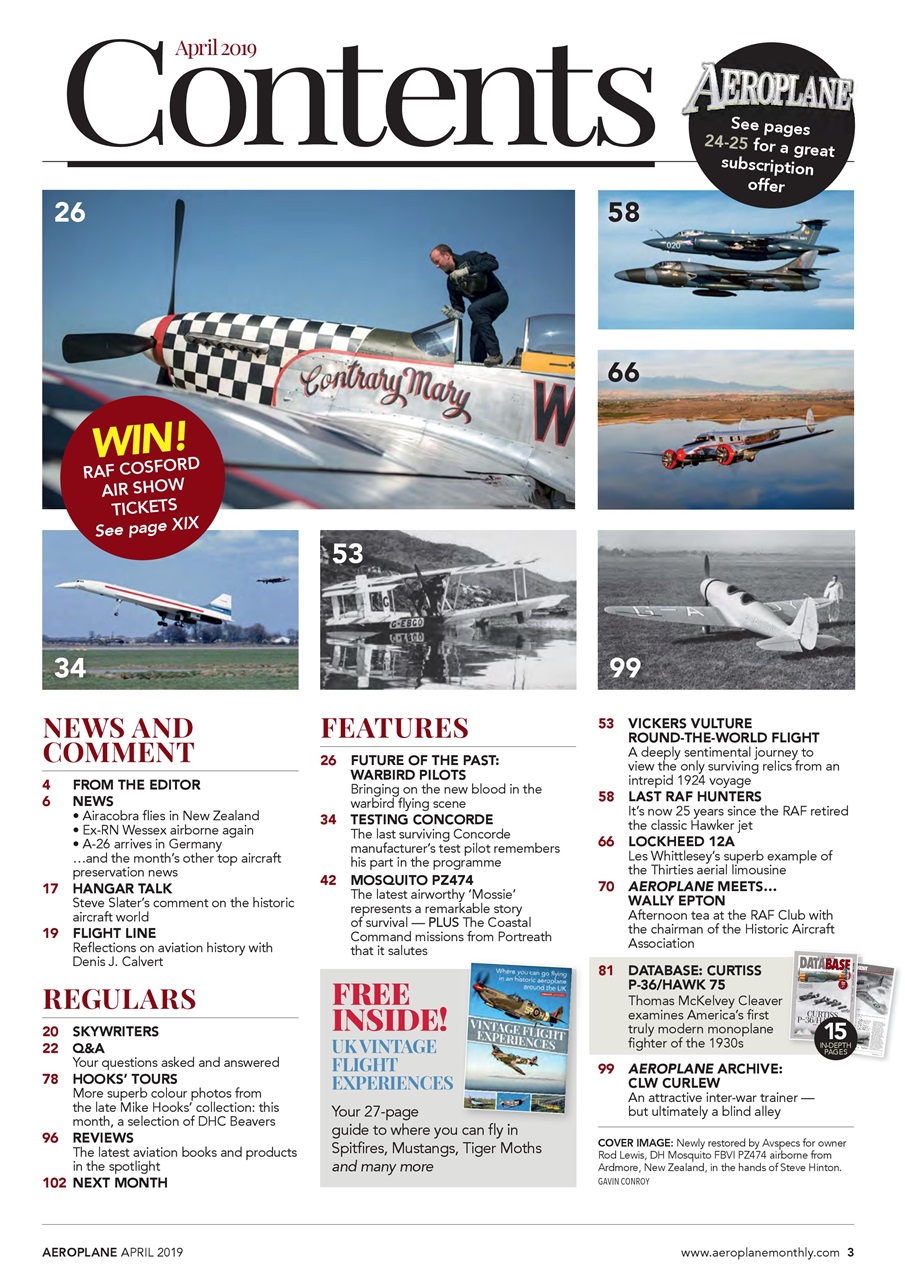 Aeroplane Preview Pages