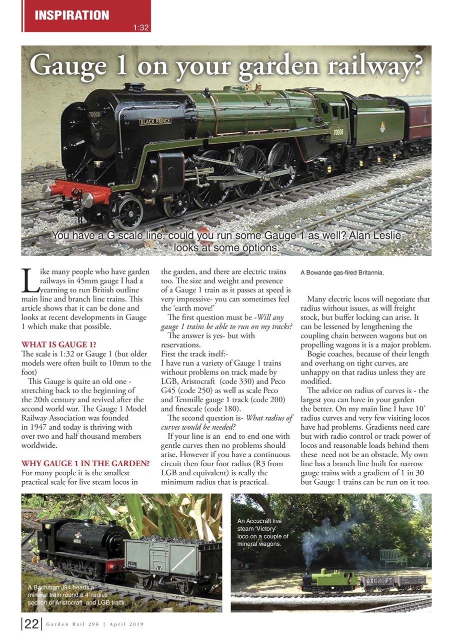 Garden Rail Preview Pages