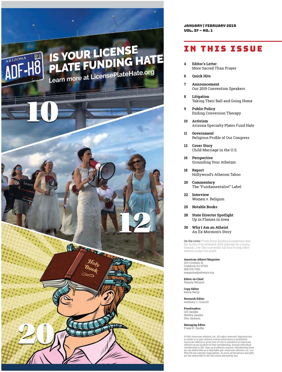 American Atheist Preview Pages