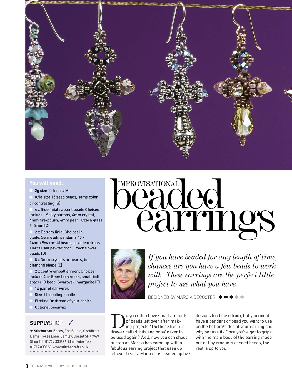 Bead & Jewellery Magazine Preview Pages