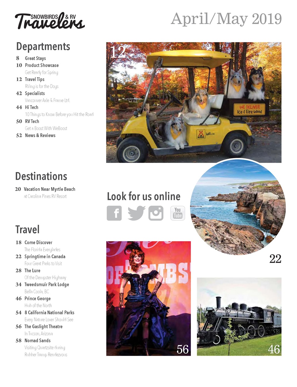 Snowbirds & RV Travelers Preview Pages