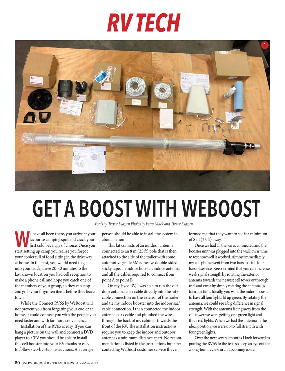 Snowbirds & RV Travelers Preview Pages