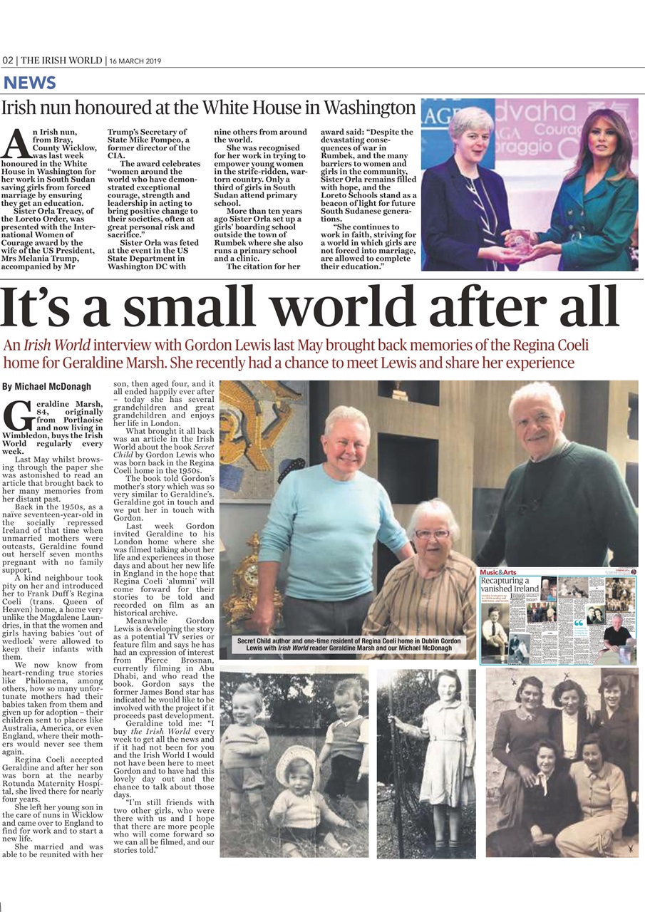 Irish World Preview Pages