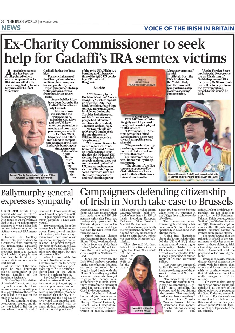 Irish World Preview Pages