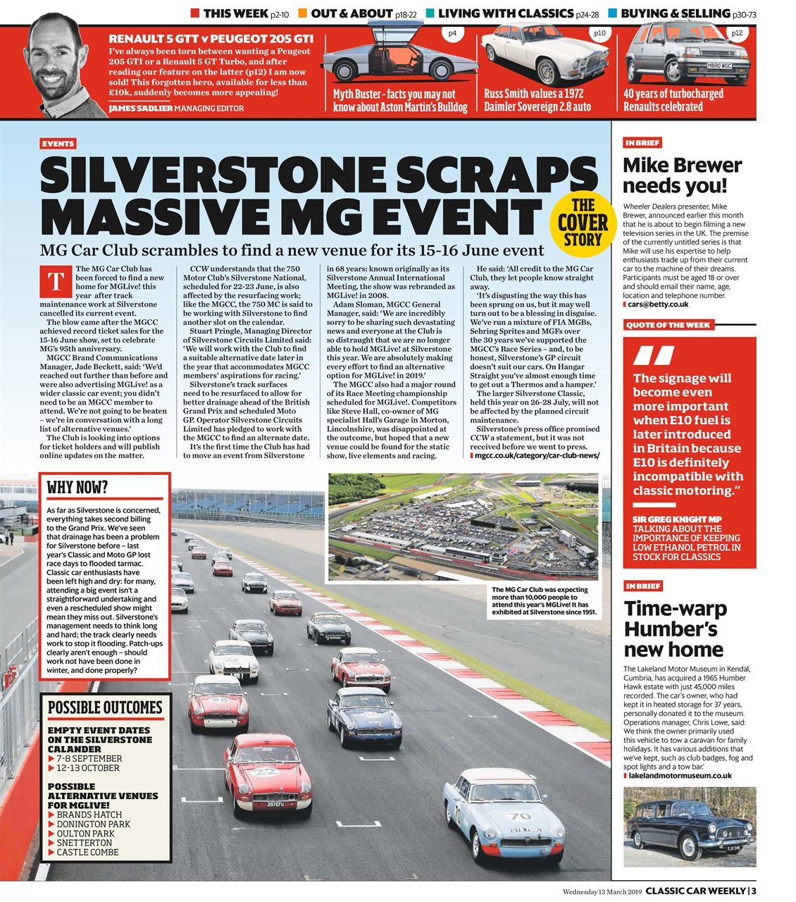 Classic Car Weekly Preview Pages