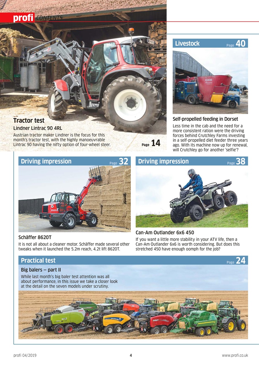 Profi International Preview Pages