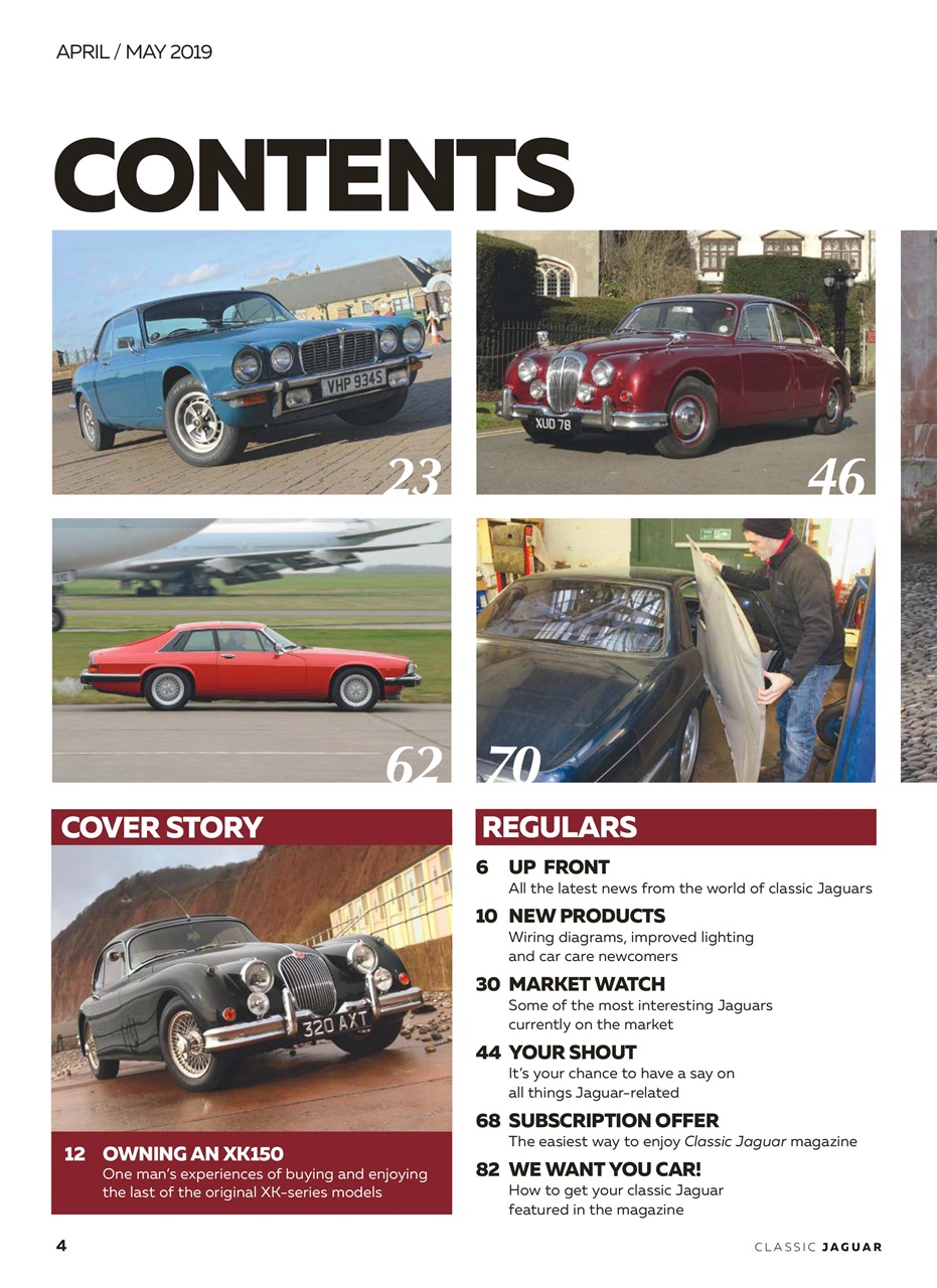 Classic Jaguar Preview Pages