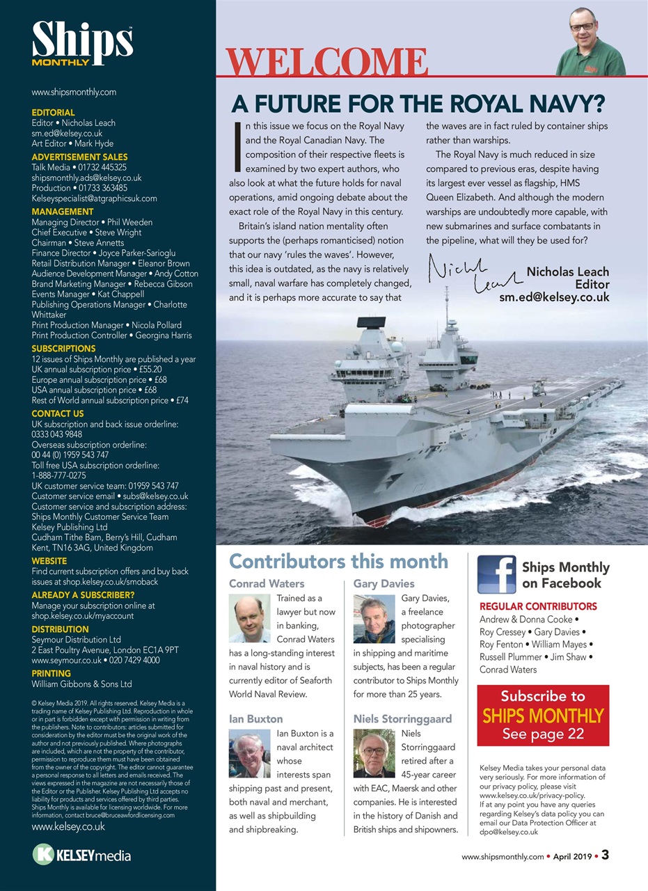 Ships Monthly Preview Pages