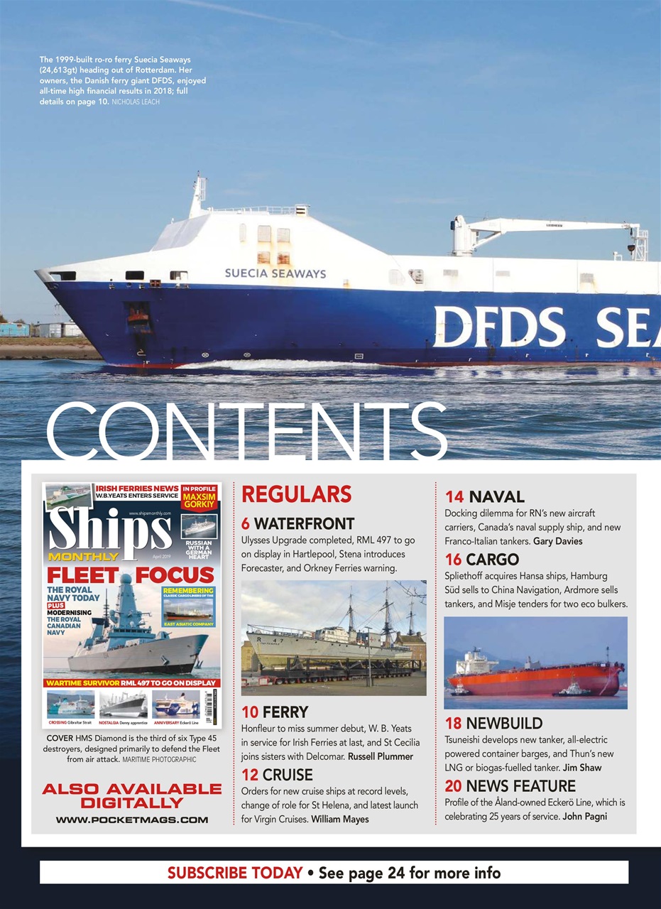 Ships Monthly Preview Pages