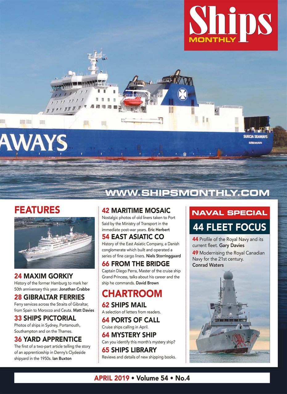 Ships Monthly Preview Pages