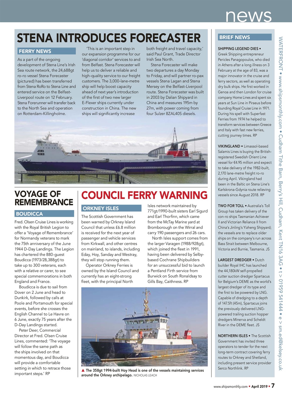 Ships Monthly Preview Pages