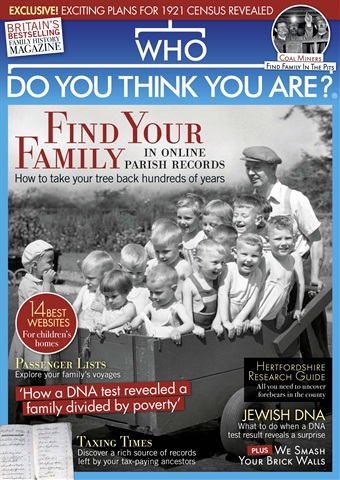 Who Do You Think You Are? issue April 2019