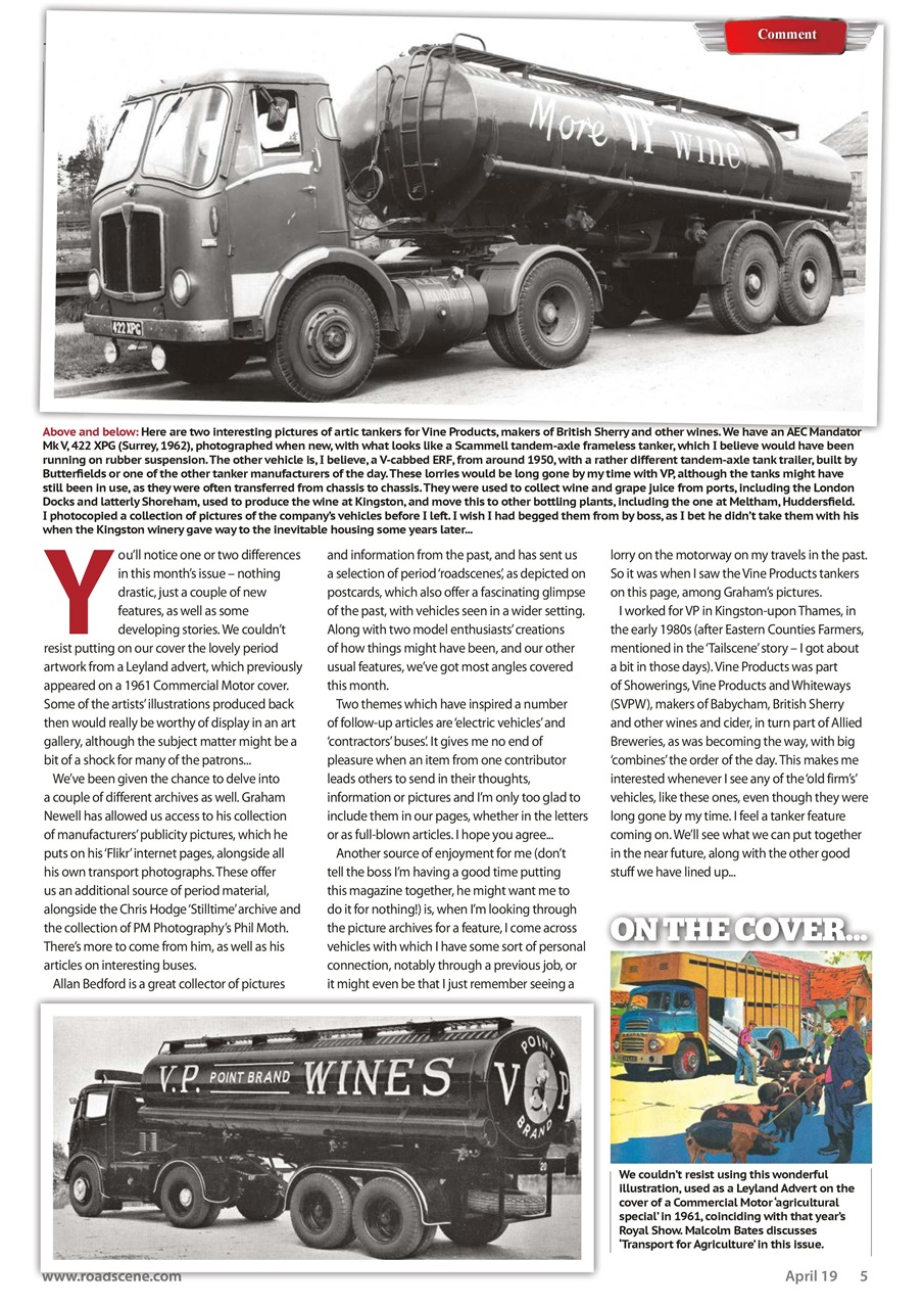 Vintage Roadscene Preview Pages
