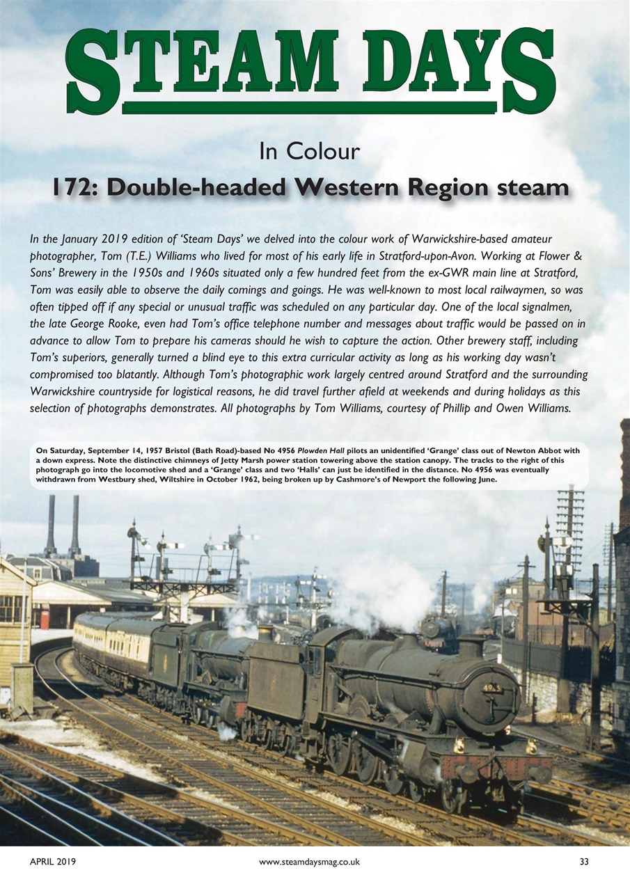 Steam Days Preview Pages