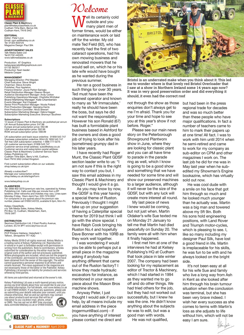 Classic Plant & Machinery Preview Pages