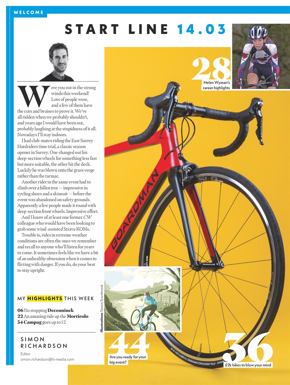 Cycling Weekly Preview Pages