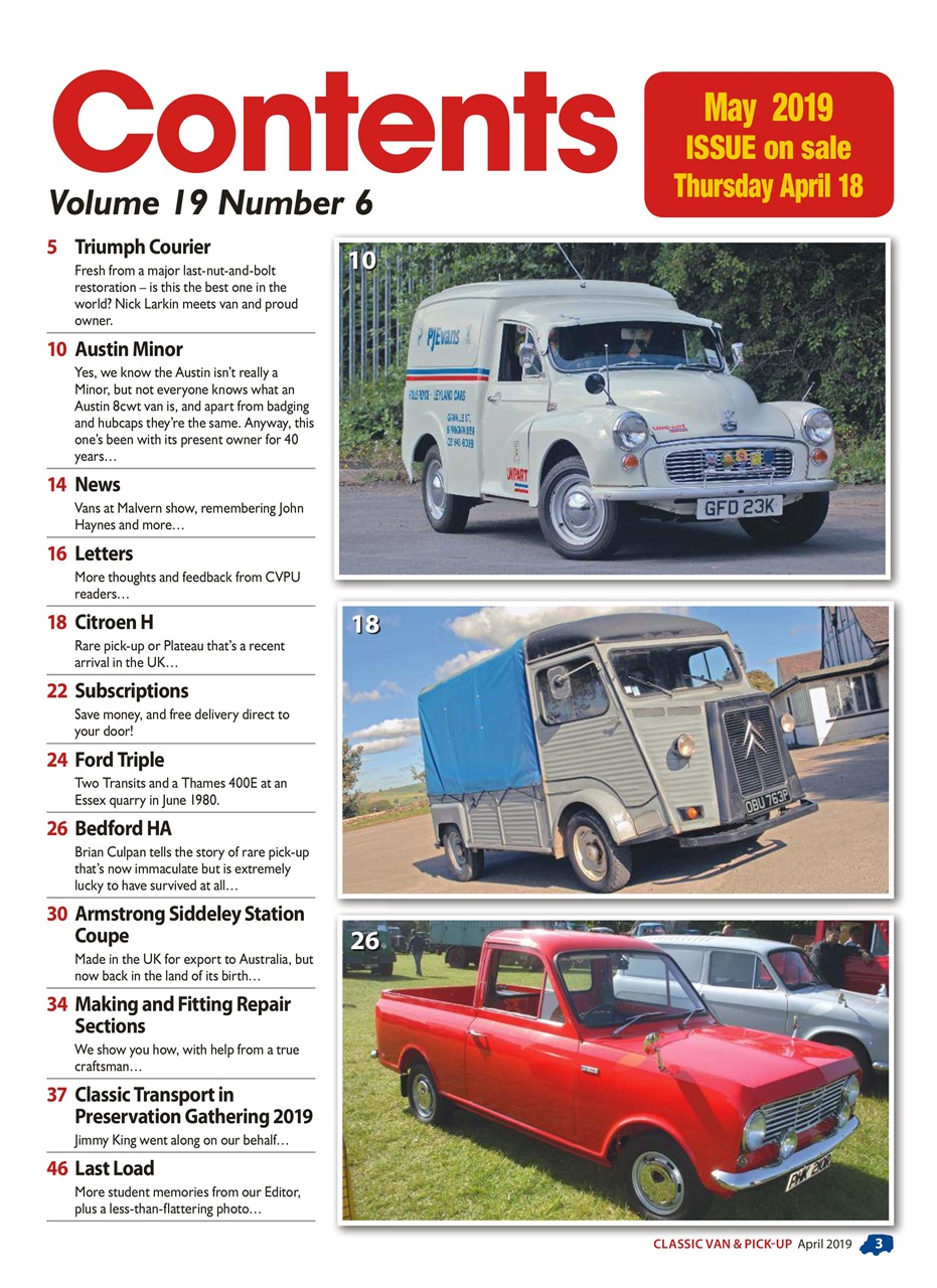 Classic Van & Pick-up Preview Pages